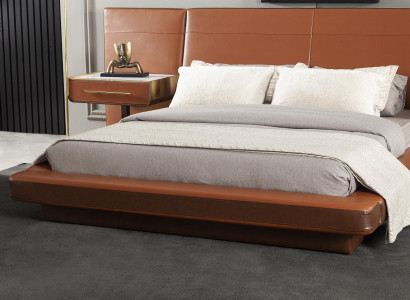 Bed Color Brown Modern Style Luxurious Bedroom Comfortable new